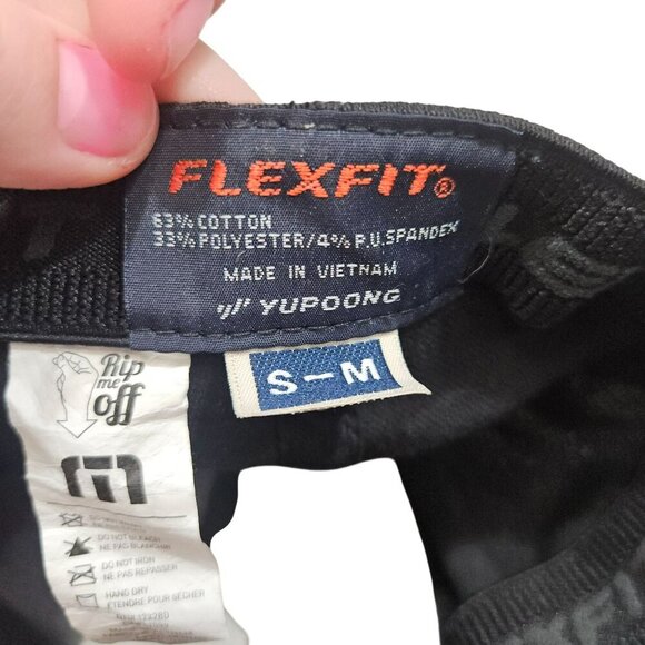 Travis Mathew Flexfit Hat Cap Mens Brown California Design Fitted S-M - Picture 3 of 8